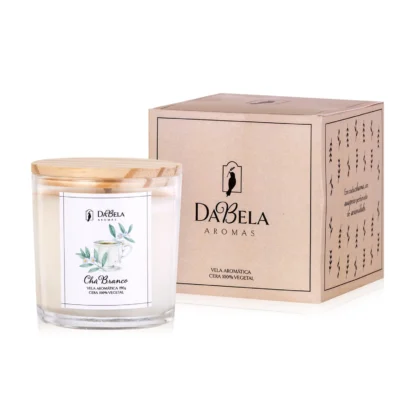 Vela Aromática Chá Branco 190g - Imagem 2