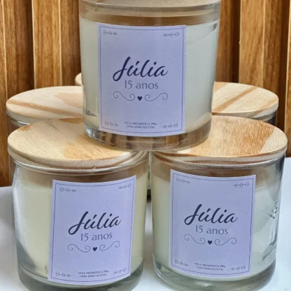 Vela Aromática Personalizada 190g - Imagem 2
