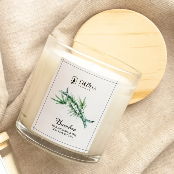 Vela Aromática Bambu 190g - Imagem 2