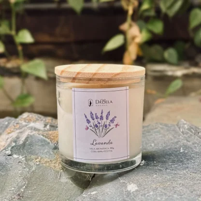 Vela Aromática Lavanda 190g - Imagem 2