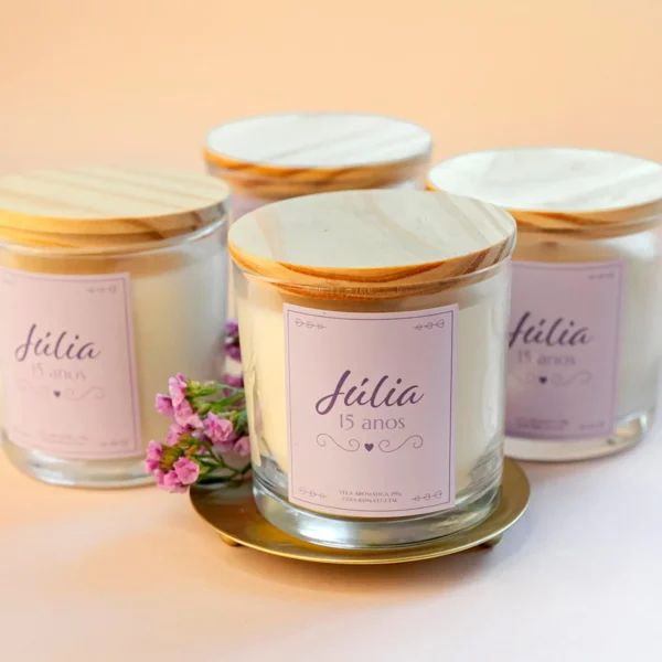 Vela Aromática Personalizada 190g - Imagem 3