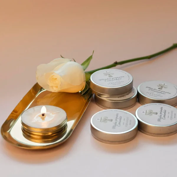 Mini Vela Aromática Personalizada 20g - Imagem 2
