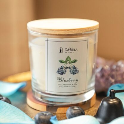 Vela Aromática Blueberry 190g - Imagem 3