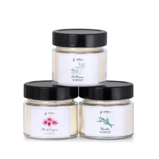 Kit Velas Aromáticas Coleção Outono Particular 150g – com 20% de desconto no valor