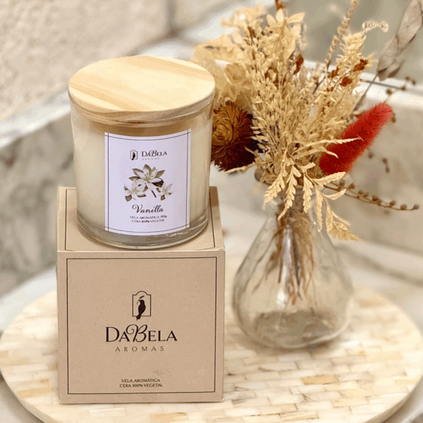 Vela Aromática Baunilha 190g