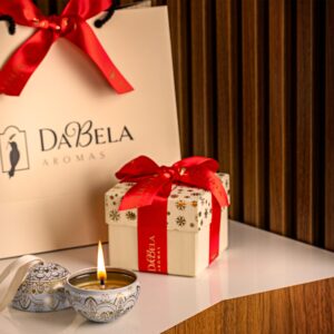 Vela Aromática Christmas Morning (Bola Dourada)