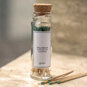 Fósforos Ecológicos em Frasco de Vidro – DaBela