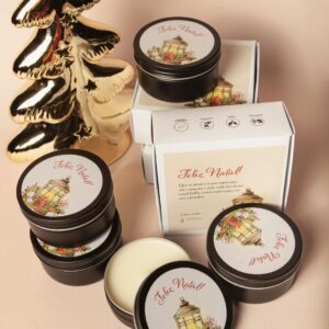 Vela Aromática Natalina em Lata 90g | DaBela Aromas